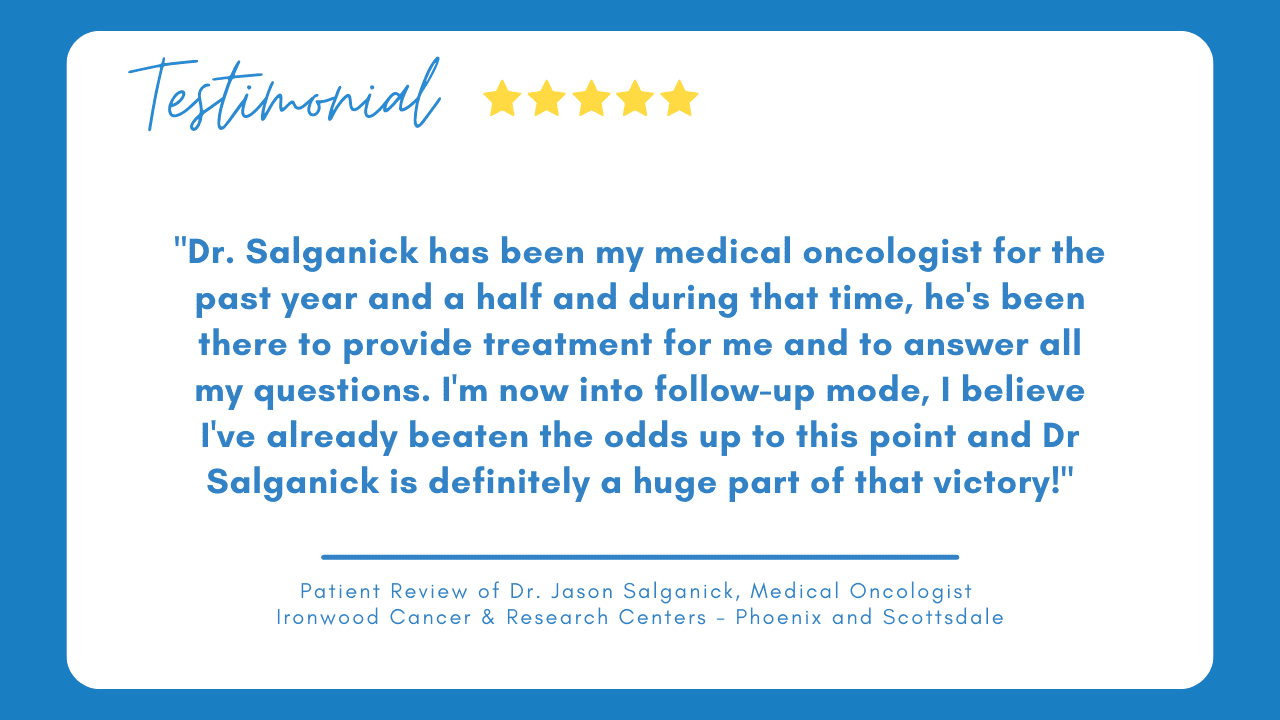 Salganick Patient Testimonial