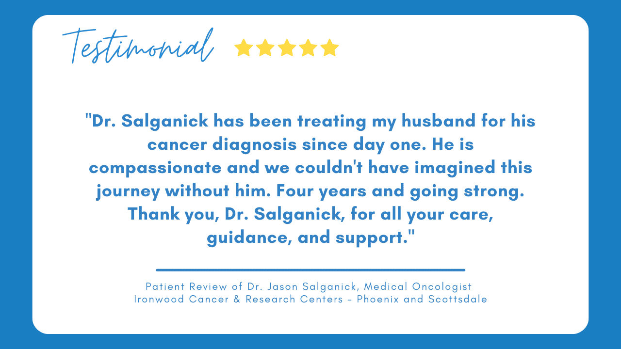 Salganick Patient Testimonial