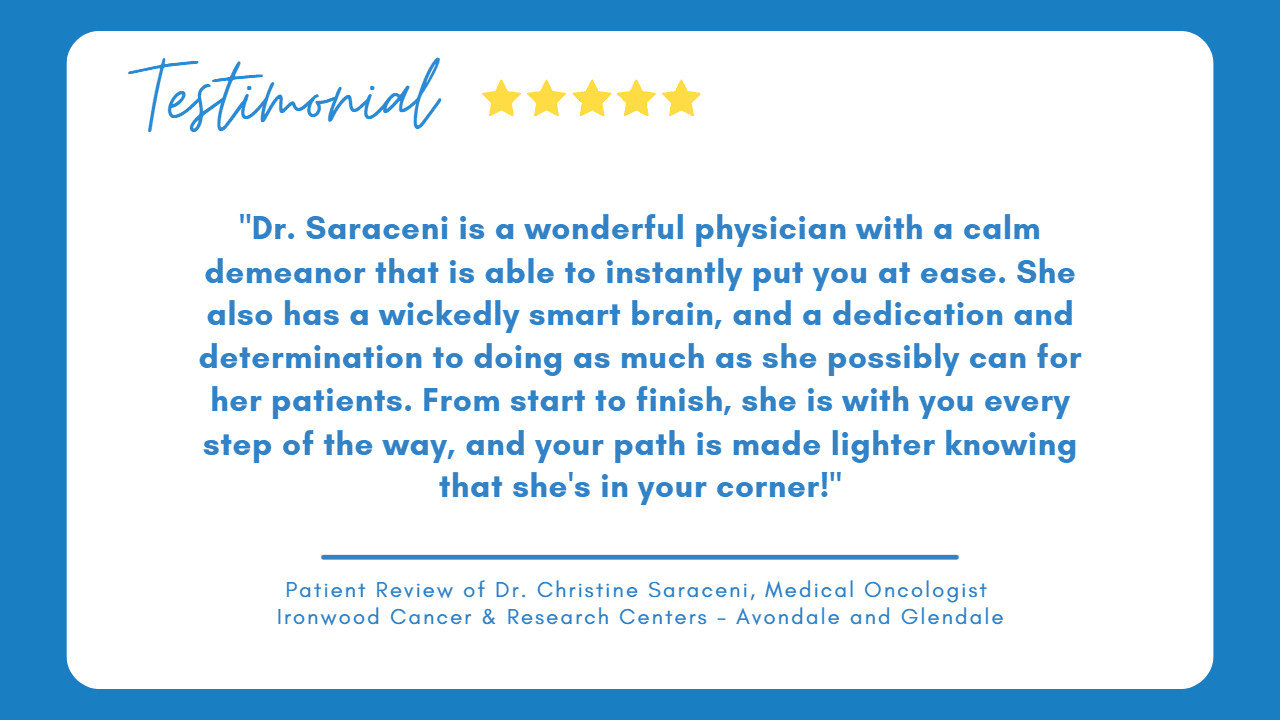 Saraceni Testimonial