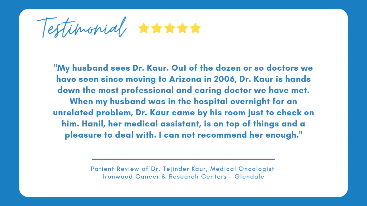 Kaur Testimonial