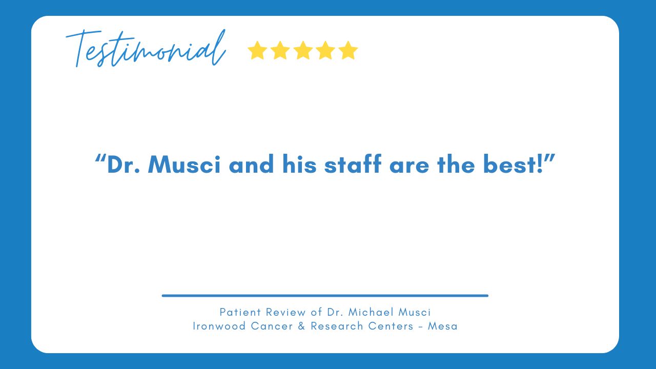 Musci Testimonial