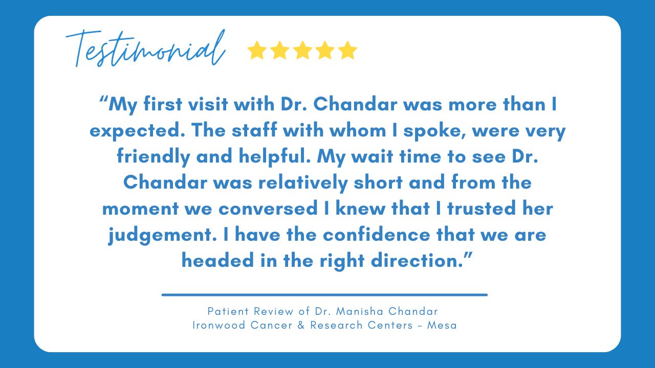 Chandar Testimonial