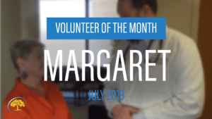 Volunteer of the Month Margaret