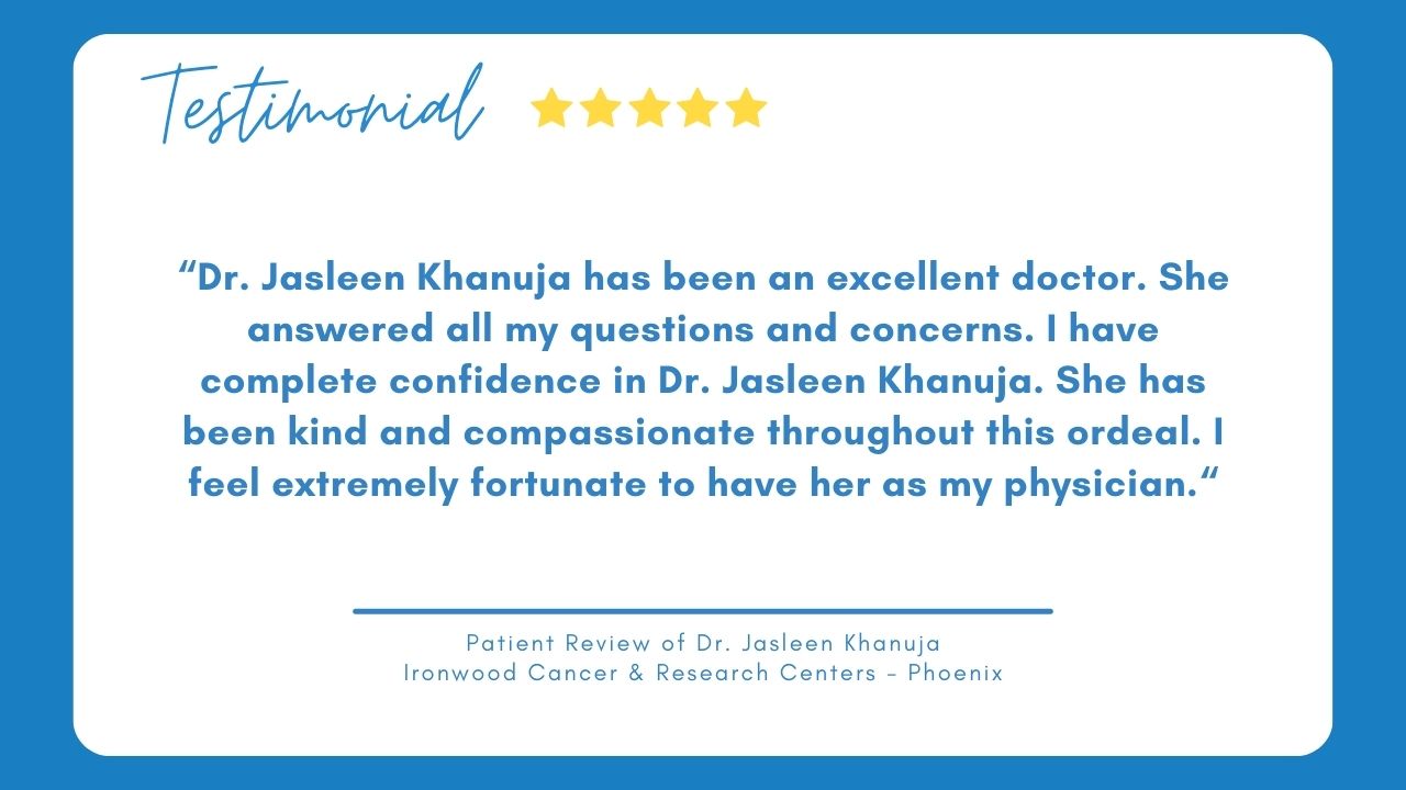 Jasleen Khanuja Testimonial