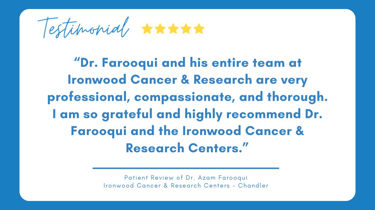 Farooqui Testimonial