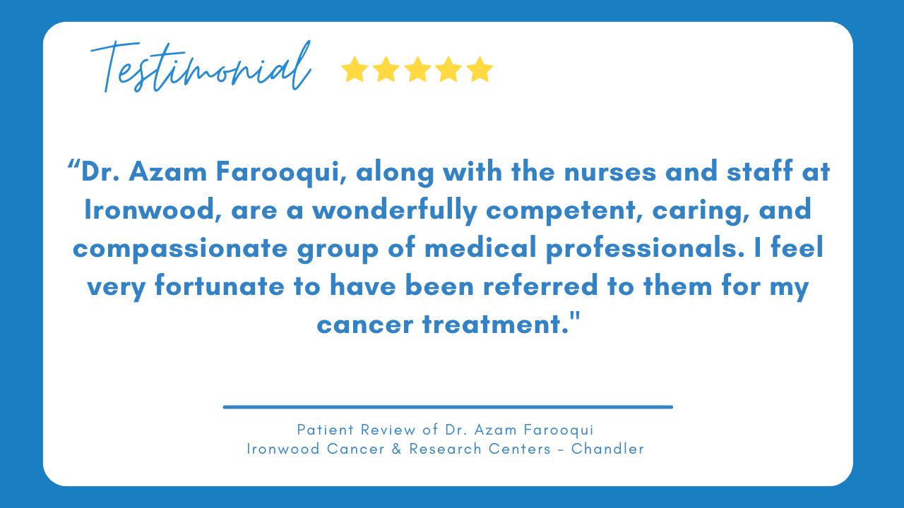Farooqui Testimonial