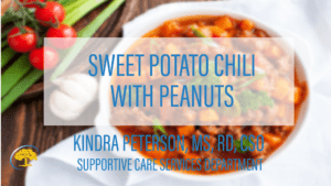 Sweet Potato Chili with Peanuts